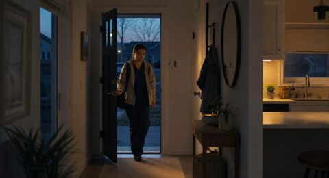 Home Security for Night Shift Workers 2026 Featured Image